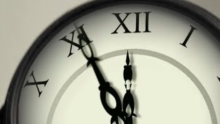 The Clock countdown 12 hours Timer  ticking clock with sound fx effects  v 70  100 sec 4k 2014 [upl. by Northway60]