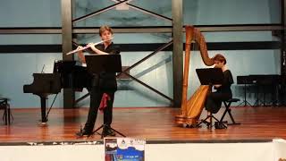 Bizet  Entracte Carmen for flute and harp [upl. by Evelina]