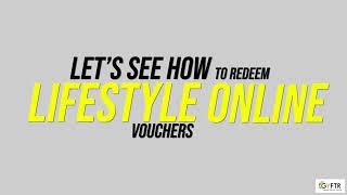 How To Redeem Lifestyle Gift Vouchers GyFTR [upl. by Amathist]