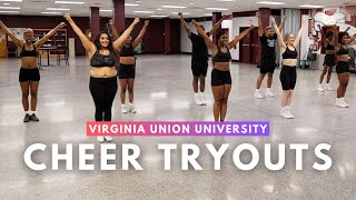 Cheerleading Tryouts  Cuts Are Made  VUU Tryouts Day 4 [upl. by Jegger]