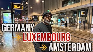 Travelling Germany 🇩🇪 Luxembourg 🇱🇺Amsterdam  Smallest amp richest country in the Europe viralvideo [upl. by Mihe]