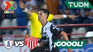 ¡POR LA HONRA Garnica descuenta  Pachuca 21 Necaxa  CL2024Liga Mx PLAYIN  TUDN [upl. by Nirro]