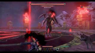 Elder Scrolls Online Greymoor Defeat High King Svargrim with Ravenous Goliath [upl. by Greeley282]