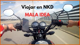 ¿MALA IDEA Viaje de SANTA MARTA a BARRANQUILLA en AKT NKD 125 [upl. by Nigel981]