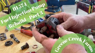 IH 574 Fuel Injection Pump Rebuild Part 3 [upl. by Agostino]