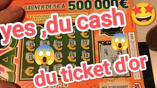 du ticket dor et du cash ça paye 🍀🤞🍀🤞💰 [upl. by Rocher619]