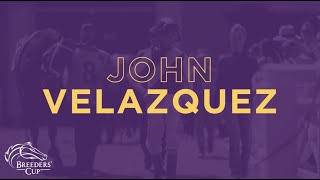 Jockey Contenders Meet John Velazquez [upl. by Macleod]