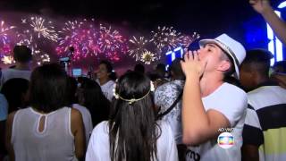 Réveillon 2016  Queima de fogos Copacabana HD 010116 [upl. by Scribner]