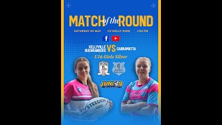 MATCH OF THE ROUND U16 Girls Silver Kellyville Bushrangers Vs Cabramatta Two Blues [upl. by Lucic778]