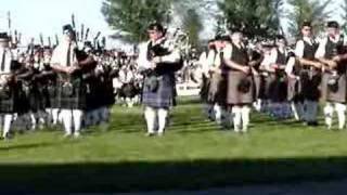 Massed Bands Maxville 2006 Road to the Isles [upl. by Reffotsirk]