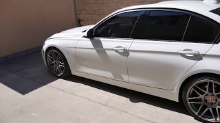 2016 BMW F30 Exterior Mods [upl. by Kirsten]