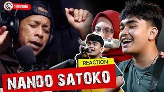 SUARA NANDO SATOKO TIADA LAWAN ‼️ REACTION VIDEO [upl. by Rotsen1]