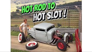 Turning a Hot Rod kit into a slot car Part 3 [upl. by Odlaw100]