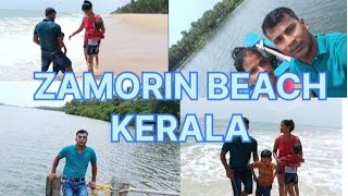 ZAMORIN BEACH 🏖 KERALA [upl. by Zillah]