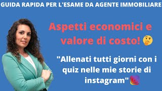 Aspetti economici e valore di costo [upl. by Frodina]