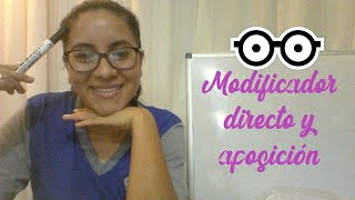 MODIFICADOR DIRECTO Y APOSICION 6TO [upl. by Issak721]