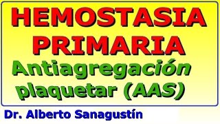 Hemostasia Primaria y Agregación Plaquetar [upl. by Annaj]