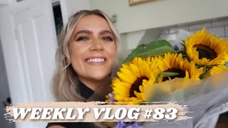 WEEKLY VLOG 83  BAKING THE WORLDS BEST CARROT CAKE  EmmasRectangle [upl. by Gnuhc249]