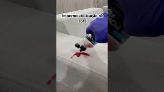 Impermeabilização de sofáimpermeabilizar sofa cleaning viralvideo marketing limpeza [upl. by Atirec]