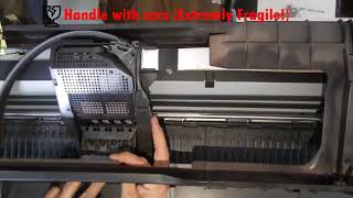 Repair for HP Designjet 500800 CheckCleanReplace The Ink Tube System ERROR 2400 01 10 11 [upl. by Goddard]