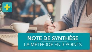 Note de synthèse 5 Méthodologie en 3 points [upl. by Lotta]