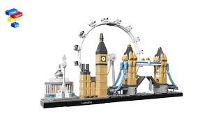 LEGO Architecture 21034 London Speed Build [upl. by Rozamond]