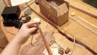 How to make a Flemish bowstring [upl. by Animsaj416]