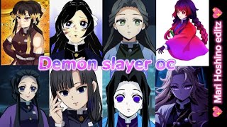 demon slayer oc edit  part 9 [upl. by Duwad]