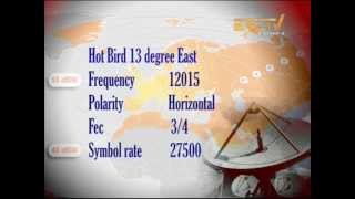 ERI TV on Hot Bird 13 new satellite for Europe  Saturday 12 May 2012 [upl. by Airrotal]