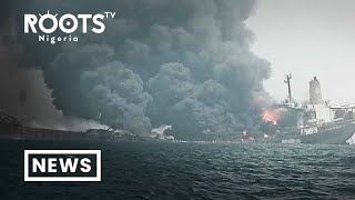 Explosion Engulfs SEPCOL’s Oil Production Vessel In Niger Delta [upl. by Aphrodite]