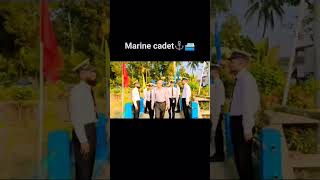 Marine cadet⚓🛳️ shorts marine foryou youtubeshorts cadet [upl. by Elleron]