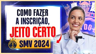 Como fazer a sua inscrição no Concurso da Marinha  SMV  RM2 [upl. by Ysdnil]