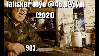 ralfy review 903  Talisker 18yo 458vol 2021 [upl. by Aicram]