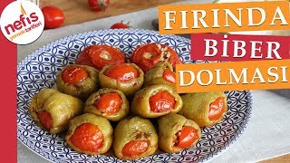 Fırın Torbasında Kıymalı Biber ve Domates Dolması Tarifi  30 dakikada dolmanız hazır [upl. by Fritzie]