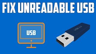 How To Format CorruptedUnreadable USB Pendrive Fix [upl. by Neenaj113]