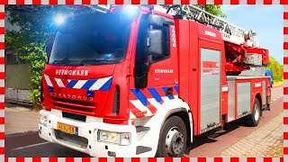 Brandweer filmpjes 🚒 Brandweerautos en brandweer kinderfilmpjes 🔥 [upl. by Herring630]