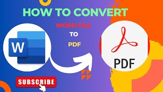 How to Convert Word File into PDF  Hindi [upl. by Letnwahs621]