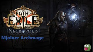 324 Path of Exile  Mjolner Archmage Ball lightning Hierophant  T17 mapping [upl. by Ez]