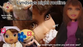 Lyndseys night routine [upl. by Ulphia510]