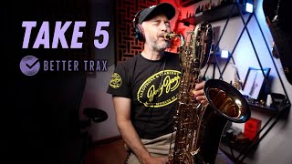 Take 5  Baritone Sax Solo [upl. by Akenahc]