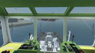 Ship Simulator Professional demo for the IITSEC 2009 Exhibition [upl. by Edroi]