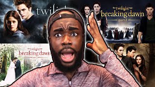 First Time Watching Every TWILIGHT MOVIE  MARATHON  MOVIE REACTION [upl. by Otrebor649]