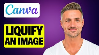 How To Liquify an Image in Canva  2024 [upl. by Onaicram]