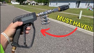 Best Pressure Washing Gun Setup 2024 [upl. by Pavior668]