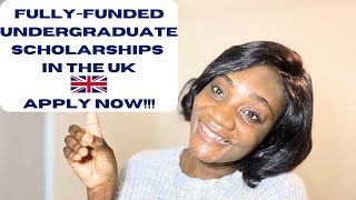 FULLYFUNDED UNDERGRADUATE SCHOLARSHIPS IN THE UK fullyfundedscholarships studyabroad [upl. by Libbie]