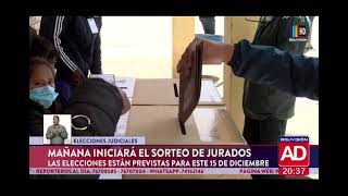 Sorteo de jurados electorales [upl. by Warram]