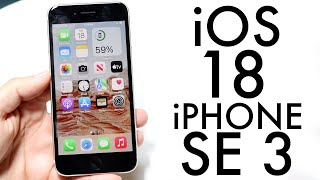 iOS 18 On iPhone SE 2022 Review [upl. by Notlil]