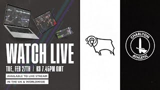 PRE SHOW LIVE  DERBY V CHARLTON 270224 [upl. by Shargel]