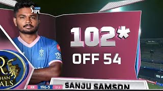 Sanju samson Batting vs RR Sanju samson century Vs rajasthan royals IPL 2021 PBKS vs RR highlights [upl. by Egide]