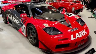 AUTOSHOW RETROMOBILE PART 4 february automobile autoshow mclaren mclarenf1 france youtube [upl. by Weisburgh]